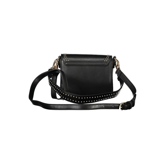 Mario Valentino Black Polyethylene Women Handbag