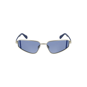 Calvin Klein Gray Metal Women Sunglasses