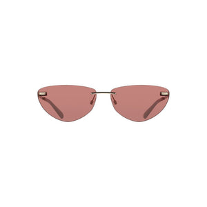 Calvin Klein Pink Metal Women Sunglass