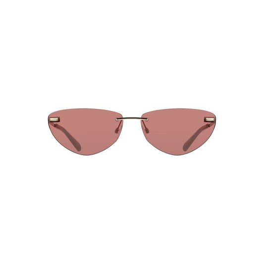 Calvin Klein Pink Metal Women Sunglass