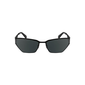 Calvin Klein Black Metal Women Sunglasses