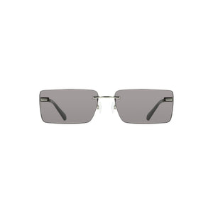 Calvin Klein Black Metal Women Sunglass