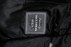 Dolce & Gabbana Red SICILIA Sequin Embellish Blazer Jacket