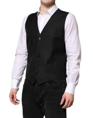 Dolce & Gabbana Black Single Breasted Suit 2 Piece Jacket