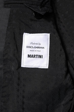 Dolce & Gabbana Dark Gray MARTINI 2 Pc Single Breasted Suit