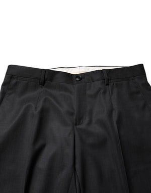 Dolce & Gabbana Dark Gray MARTINI 2 Pc Single Breasted Suit