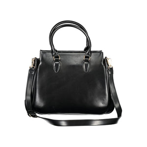 Mario Valentino Black Polyethylene Women Handbag