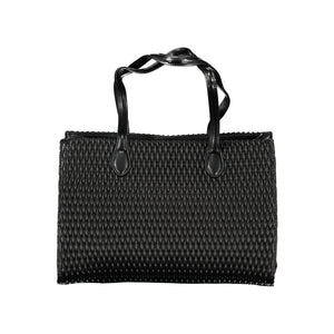 Mario Valentino Black Polyethylene Women Handbag