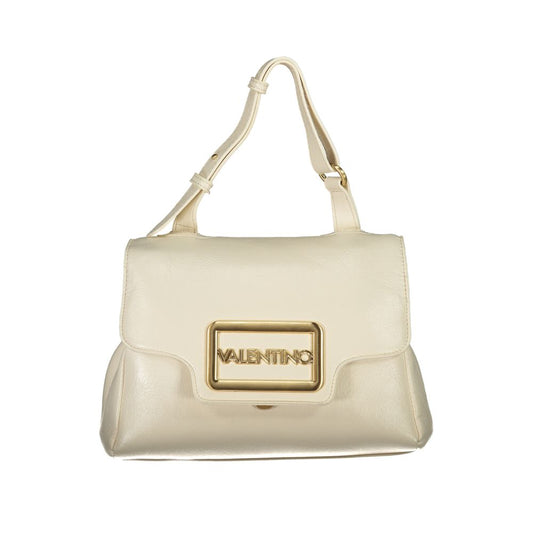Mario Valentino Beige Polyethylene Women Handbag