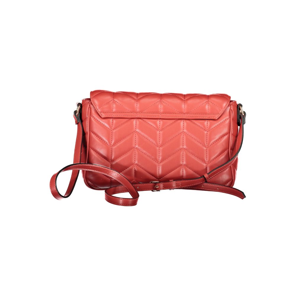 Mario Valentino Rosso Polyurethane Women Shoulder Bag