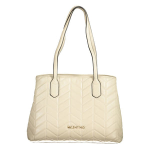 Mario Valentino Beige Polyethylene Women Handbag