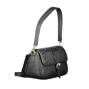Mario Valentino Black Polyethylene Women Handbag