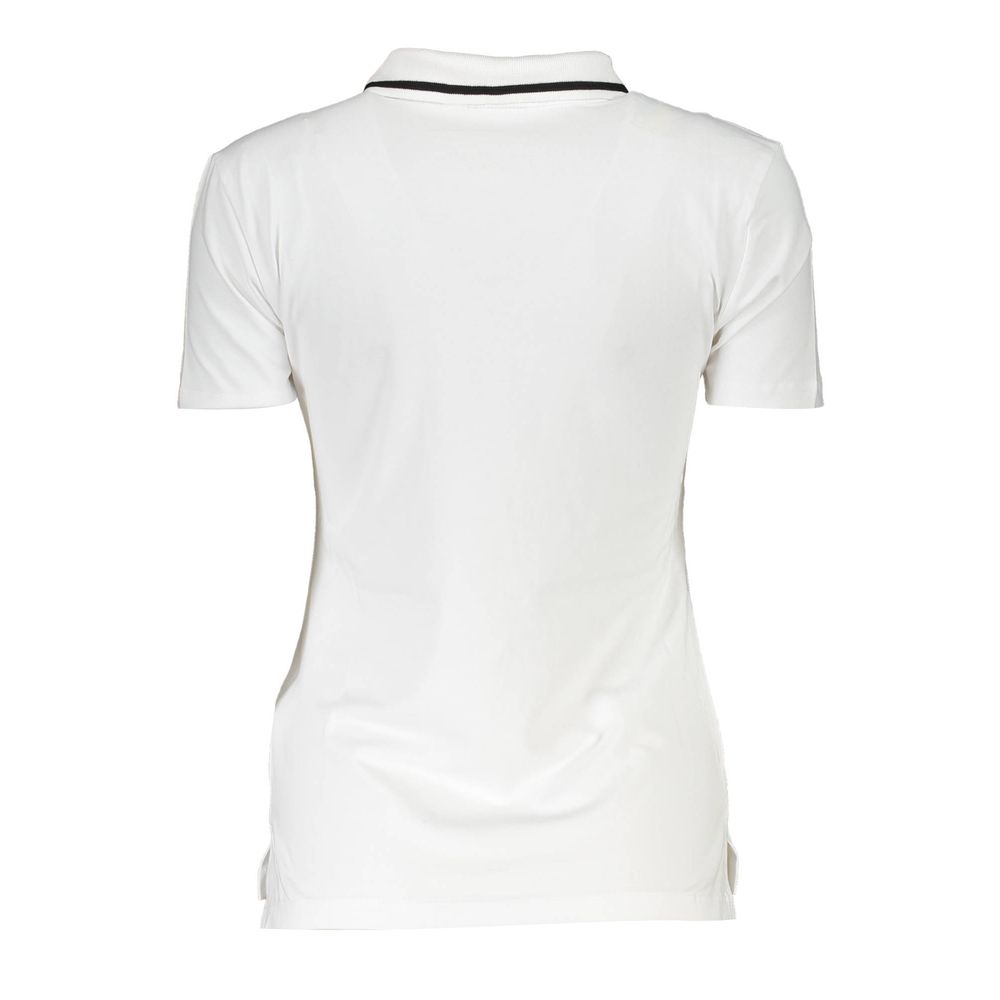 Fila White Cotton Womens Polo Shirt