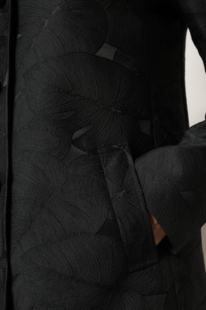 Dolce & Gabbana Black Single Breasted Trench Coat Jacket