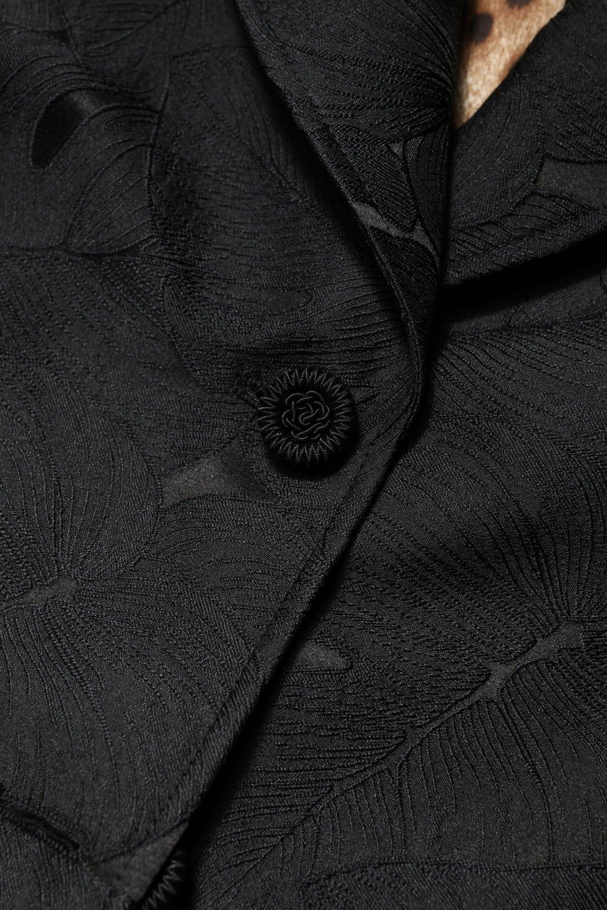 Dolce & Gabbana Black Single Breasted Trench Coat Jacket