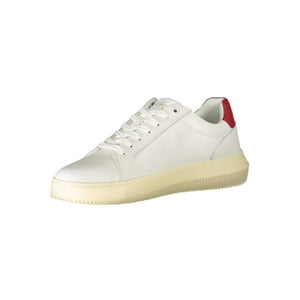 Calvin Klein Bianco Leather Men Sneaker