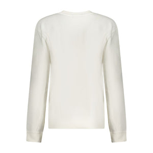 North Sails White Cotton Women Sweater
