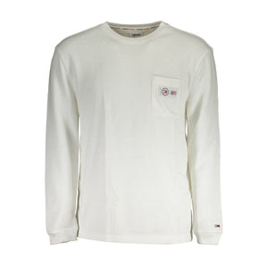 Tommy Hilfiger White Cotton Men's Sweater