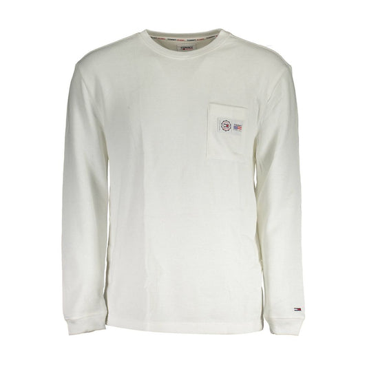 Tommy Hilfiger White Cotton Men's Sweater