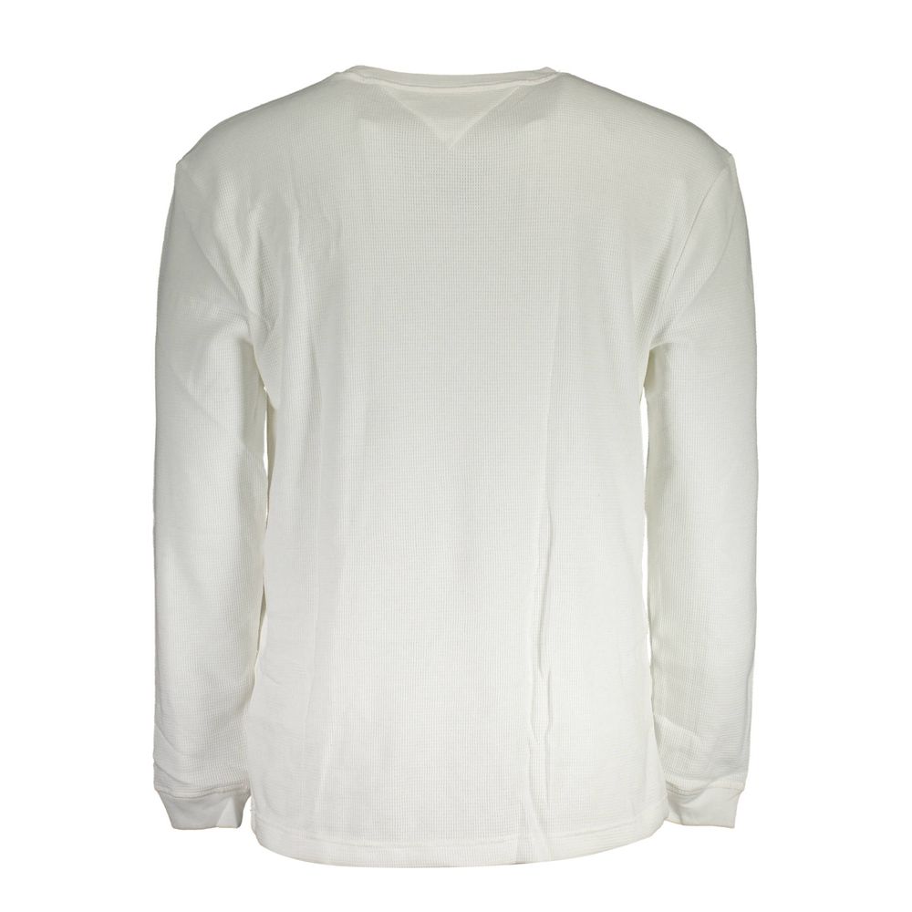 Tommy Hilfiger White Cotton Men's Sweater