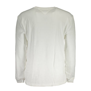 Tommy Hilfiger White Cotton Men's Sweater