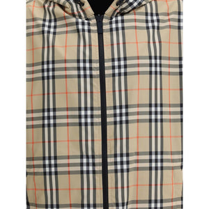 Burberry Multicolor Polyester Shell Jacket