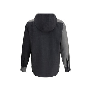 Thom Browne Gray Wool Jackets And Coat