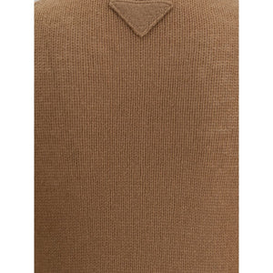 Prada Brown Cashmere Cashmere Sweater