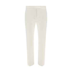 SA SU PHI White Silk Casual Pants