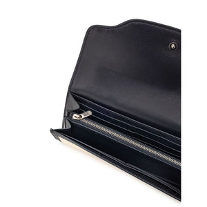 Loro Piana Beige Fabric And Leather Wallet