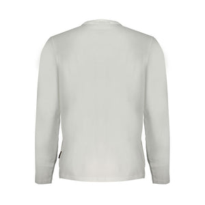Napapijri Bianco Cotton Men T-Shirt