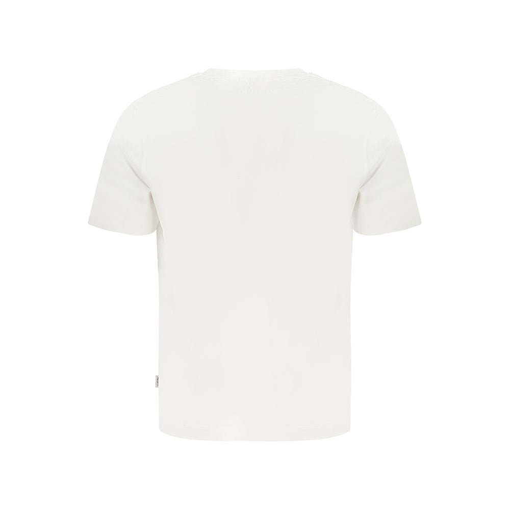 Pepe Jeans White Cotton Men T-Shirt