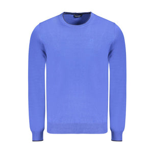 North Sails Blue Cotton Men Sweater
