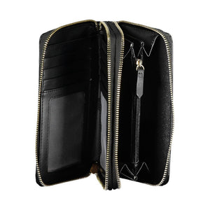 Mario Valentino Black Polyethylene Women Wallet