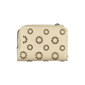 Desigual Beige Polyurethane Women Wallet