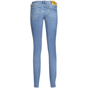 Calvin Klein Blue Cotton Women Jeans