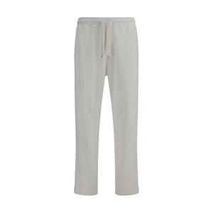 Brunello Cucinelli White Cotton Joggers (Workout Pants)