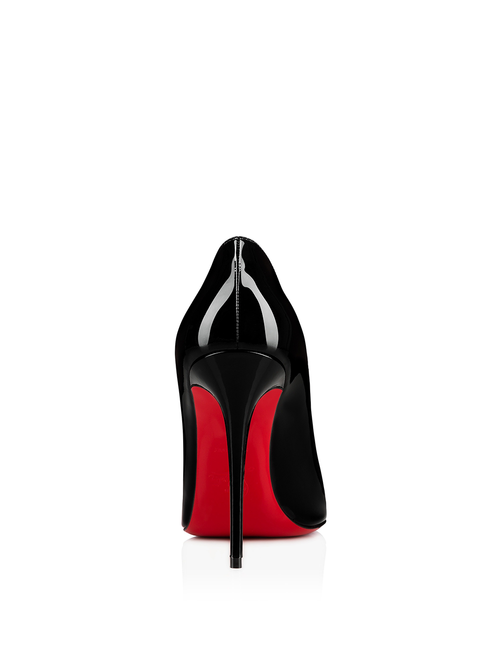 Christian Louboutin Black Patent Leather Kate Décolleté 100