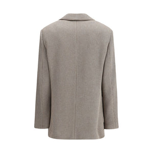 Brunello Cucinelli Gold Cotton Coat