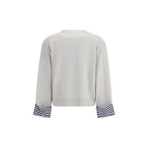 Brunello Cucinelli Gray Cashmere Cashmere Sweater