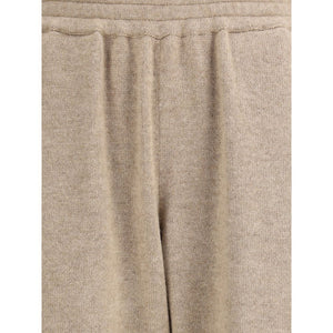Brunello Cucinelli Beige Cashmere Pants