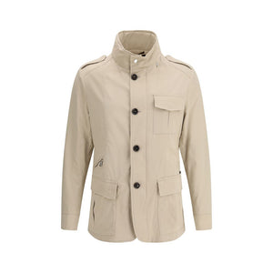 MooRER Beige Cotton Coat