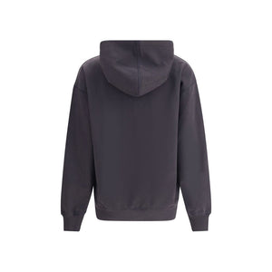 Ganni Gray Cotton Sweatshirt