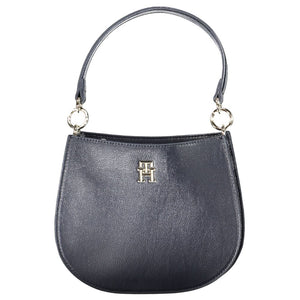 Tommy Hilfiger Blue Polyester Handbag