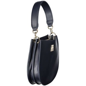 Tommy Hilfiger Blue Polyester Handbag