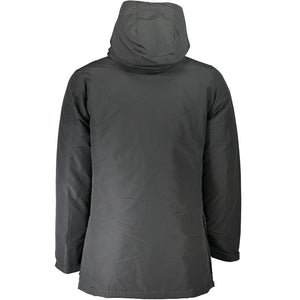 Woolrich Gray Cotton Men Jacket