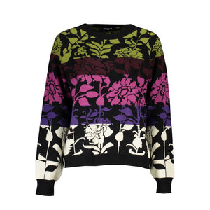 Desigual Black Polyester Sweater