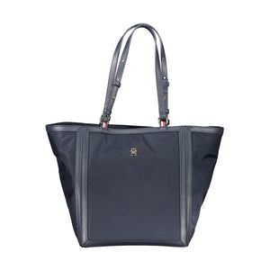 Tommy Hilfiger Blue Polyester Women Handbag