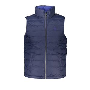 La Martina Blue Polyamide Men Jacket