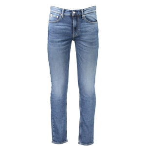 Calvin Klein Blue Cotton Men Jeans